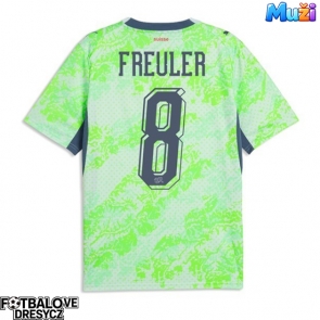 Švýcarsko Remo Freuler #8 Venkovní Dres MS 2026 Krátký Rukáv